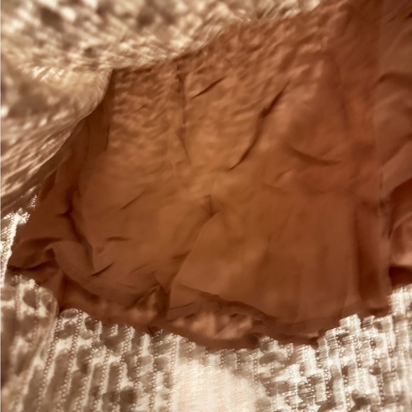 Free People Shimmering Silver Maxi Pencil Skirt with side slit - Picture 5 of 10